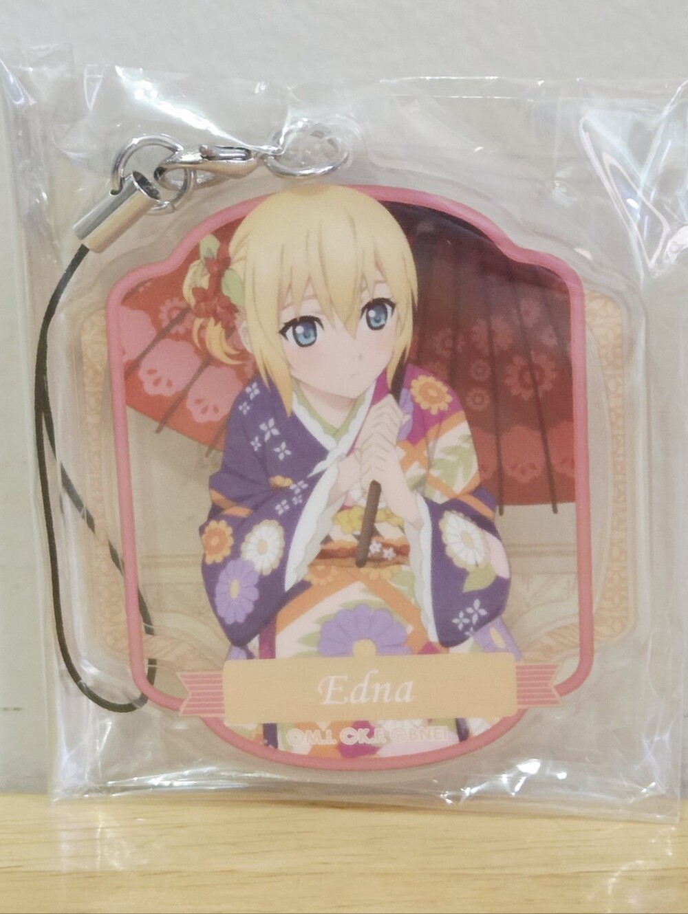 *4 for $20* Tales of Zestiria Edna Yukata Acrylic Strap Keychain - RPG